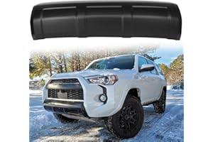 CNYGO Lower Valance Panel Bumper Compatible With Toyota 4Runner 2016 2017 2018 2019 2020 2021 2022 2023, ABS Matte Black Bumper Valance Molding (NOT Fit Limited & TRD Sport)(Front)