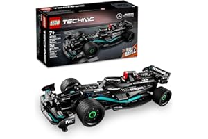 LEGO Technic Mercedes-AMG F1 W14 E Performance Pull-Back Car Toy, Vehicle Building Set for Boys and Girls, Mercedes Race Car Toy Model, Gift for Kids Ages 7 and Up, 42165