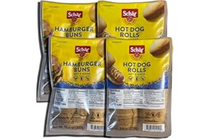 Tribeca Curations | Schar Gluten Free Bread Combo Packs (Hot Dog & Burger) | 4 Packs