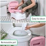 Ingenuity Prepare to Potty 3-in-1 System Pink Ages 18 Months+ view 7