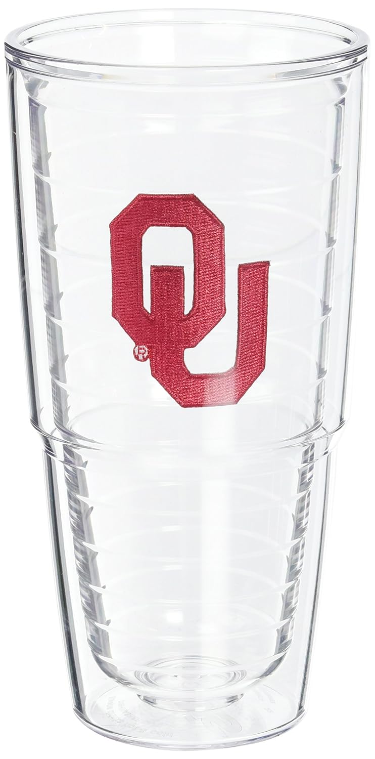 Tervis Oklahoma University Emblem Individually Boxed Tumbler 24 oz Clear