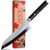 Jingseiho Japanese Chef Knife 8in,High Carbon Steel VG-10,Lab Tested Sharp | Ultra and Long Lasting Sharp,Well Balance with Comfort Grip,Thoughtful Gift for Home Cooks and Professional Chef