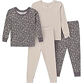Modern Moments by Gerber Unisex Baby 4-piece Tight Fitting Pajama Sets