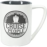 Pavilion Gift Company Cruise People - Large 18 Oz Double-Sided Coffee Cup Mug