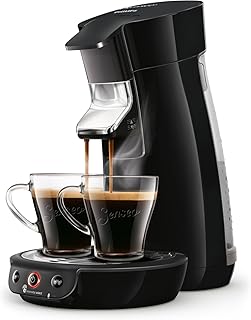 Philips Senseo Viva Cafe HD6563/60 Kaffeepadmaschine (Crema plus, Standard, Kaffee-Stärkeeinstellung) schwarz