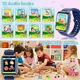 clleylise Kids Smart Watch with 26 Games HD Camera Pedometer 4-16 view 3