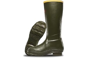 LaCrosse Burly Rubber Hunting & Work Boots for Men - Waterproof ZXT Rubber with Foam Insulation, Top Strap, EVA Footbed, and Slip-Resistant Outsole