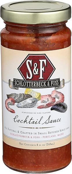 SCHLOTTERBECK & FOSS COCKTAIL SAUCE, 8 FZ