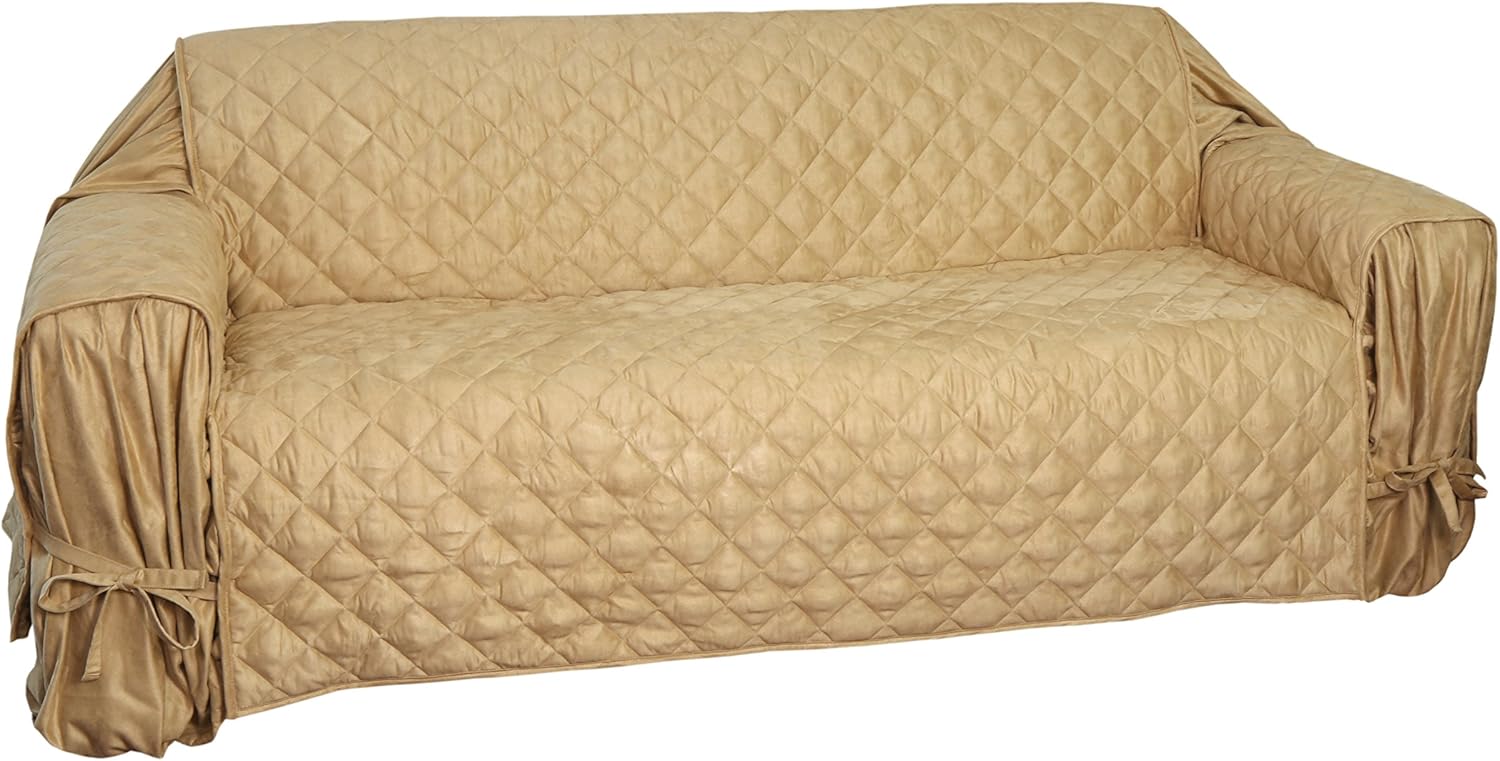 Floppy Ears Design Waterproof Full Coverage Faux Suede