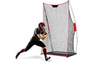 Doubleriver Football Nets for Throwing Football Kicking Net for Field Goals Quarterback Practice Football Net Football Throwing Net Improve Accurancy