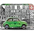 Educa 18000 Car in Amsterdam Puzzle, Pieces, Multicoloured, 1000 Piezas