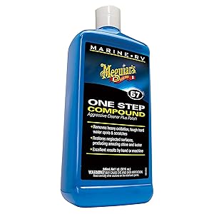 Meguiar's M6732 Marine/RV One Step Compound, 32 oz