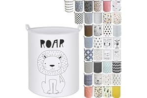 RoyBoder Collapsible Laundry Basket in Bedroom Waterproof Laundry Hamper in Bathroom Large Laundry Bag in College Dormitory Cloakroom Livingroom Nursery Organizer Toy Bin