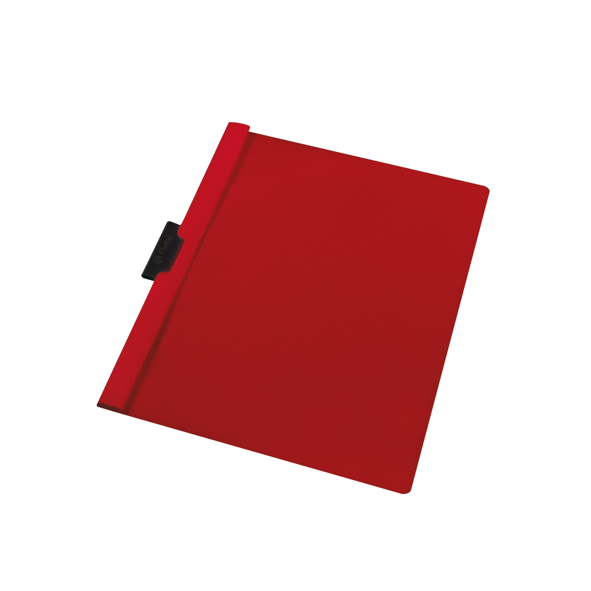 Herlitz A4 Spine Clip File with 30 Sheets Capacity - Red (5 Pieces)