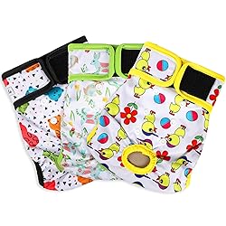 Grecle Washable Female Dog Diapers - Premium