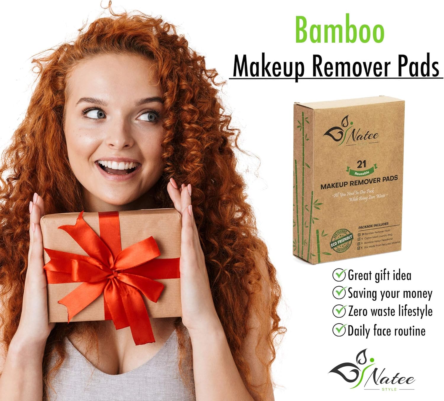 Reusable Make up Remover Pads, 45 Count (Pack of 1) - Image 3