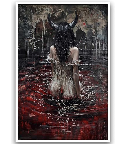 Amazon.com: Vampire Girl 20x24 Framed Art Print by Frances