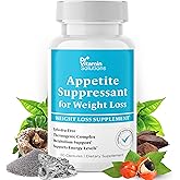 Appetite Suppressant for Weight Loss - Pills for Women w/ Garcinia, Ginger root, Guarana - Fat Burners, Metabolism Booster for Women & Men (1 Bottle, 60 Capsules)