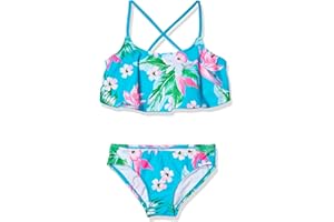 Kanu Surf Girls Cindy Flounce Bikini Beach Sport 2 Piece Swimsuit