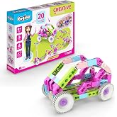 Engino STEM Girls Building Toys, 20 Model Set, Educational Playset for Ages 6+, Construction Toys, Gifts for Girls, STEM Kits
