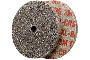 3M Cubitron II Scotch-Brite EXL Unitized Wheel, 2 in x 1/4 in x 1/4 in, 8A CRS, 60 per case