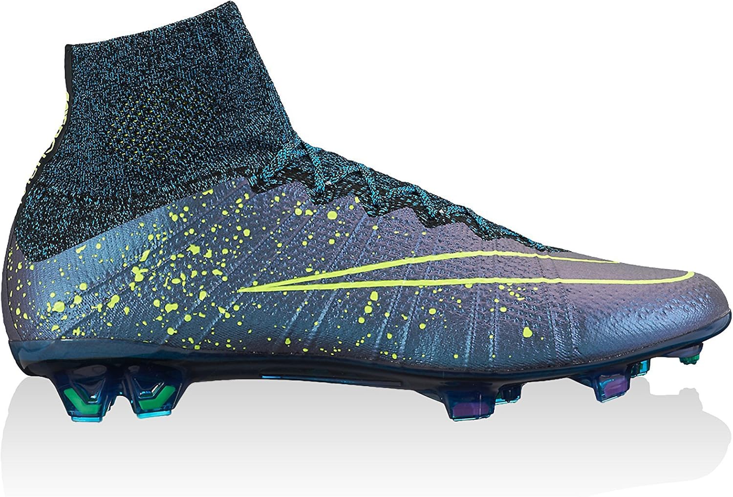 nike mercurial superfly blue and green
