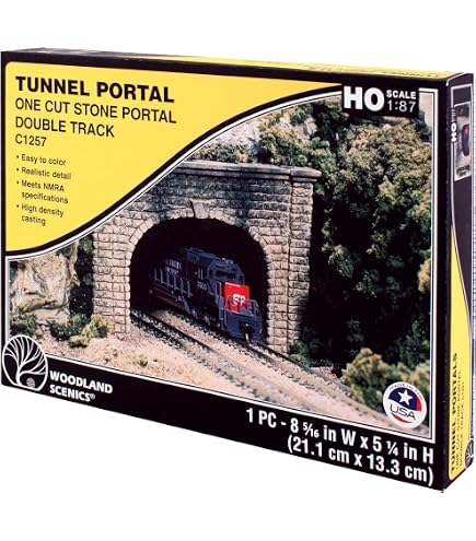 Monroe Models MON106 HO Scale Cut Stone Retaining Wall Cut Stone Pack Pack Of 2
