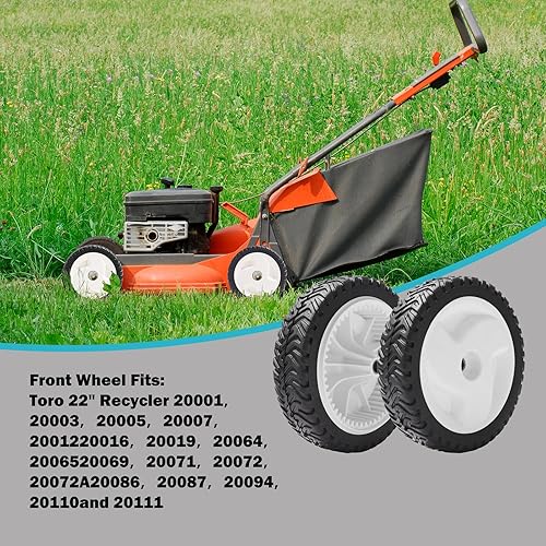 Sutmorly 105-1815 Front Drive Wheels Compatible with Toro 22 Inch