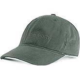 Mr.Stream Men's Embroidered Cotton Washed Canvas Baseball Cap Adjustable Strapback Dad Hats