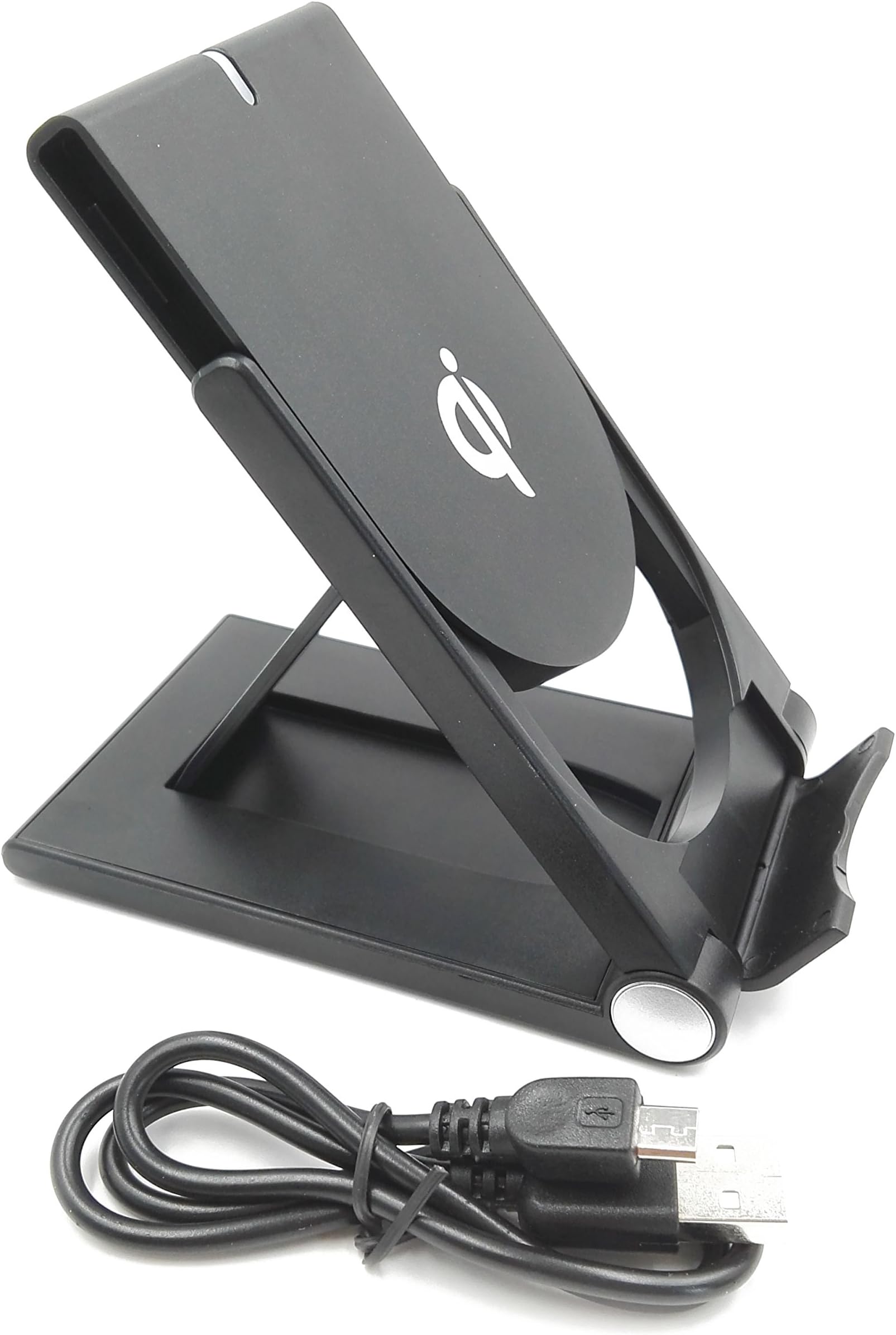 QKILL Folding Qi Wireless Charger Dock for Samsung Galaxy S7 S7 EDGE Note 4, S5, S6, S6 Edge Nexus 5, Nexus 7, Nexus 4, Nokia Lumia 1020 920 928, Moto Droid Maxx, Droid Mini - (BLACK)