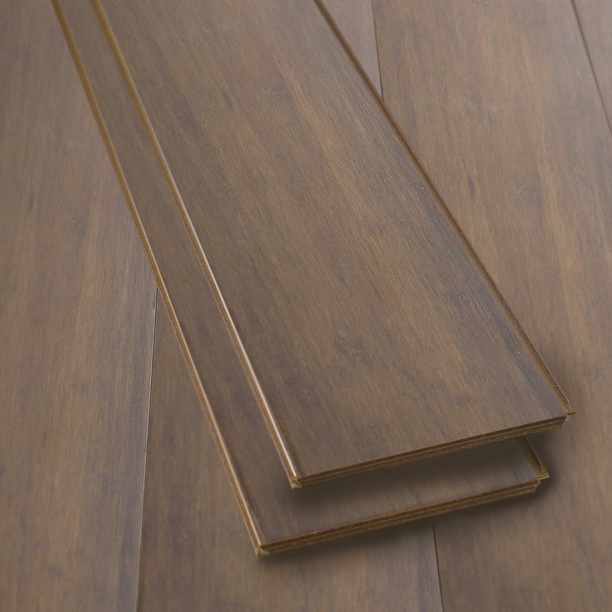 SELKIRK Engineered Bamboo Plank Flooring - Strand Woven Uniclic Locking System - Lyrik SK55596 (36-1/4“ x 5" x 7/16") 24.75 sq. ft/Box