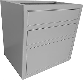 Kitchen Units Kitchen Base Unit 800mm 3 Drawer Pan Cutlery Drawers