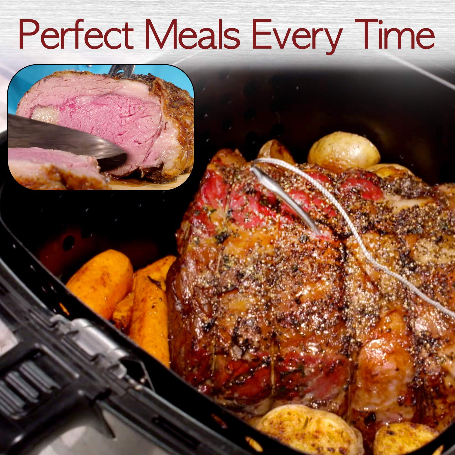 Mua NuWave Brio 6Quart Air Fryer with App Recipes (Black) includes