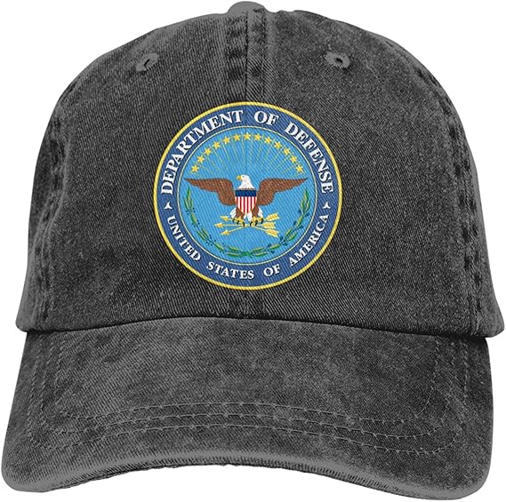 Department of Defense Logo Unisex Adjustable Baseball Cap Vintage