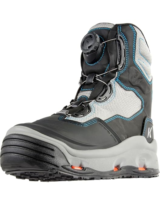 Bottes De Pêche Korkers Bantam Lite Taille 12 – Neuves Avec Semelles Kling-On + Feutre