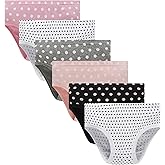 Cadidi Dinos Baby Soft Cotton Underwear Little Girls'Briefs Toddler Undies
