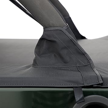 Amazon Com Smittybilt 761235 Black Diamond Tonneau Cover For Jeep Jk 2 Door Automotive