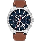 Coach Jackson Men's Chronograph Watch | Luxury Fashion Timepiece for Daily Elegance | Water Resistant (Model 14602683)