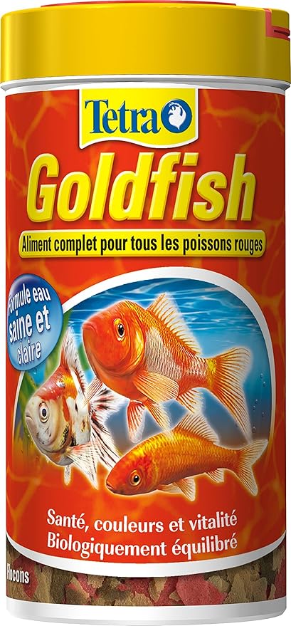 Tetra Goldfish Alimento Completo In Fiocchi Per Pesci Rossi 250 Ml Amazon It Prodotti Per Animali Domestici