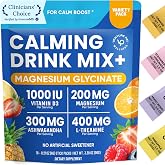 Venture Pal Calm Drink Mix, Sugar Free Cortisol Reducer & Sleep Aid | Magnesium Glycinate, Ashwagandha, L-Theanine & Vitamin 