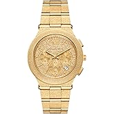 Michael Kors Women's Billie Chronograph Gold-Tone Stainless Steel Bracelet Watch (Model: MK7556)
