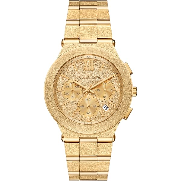 Amazon.com: Michael Kors Runway Chronograph Rose Gold-Tone  display picture 1