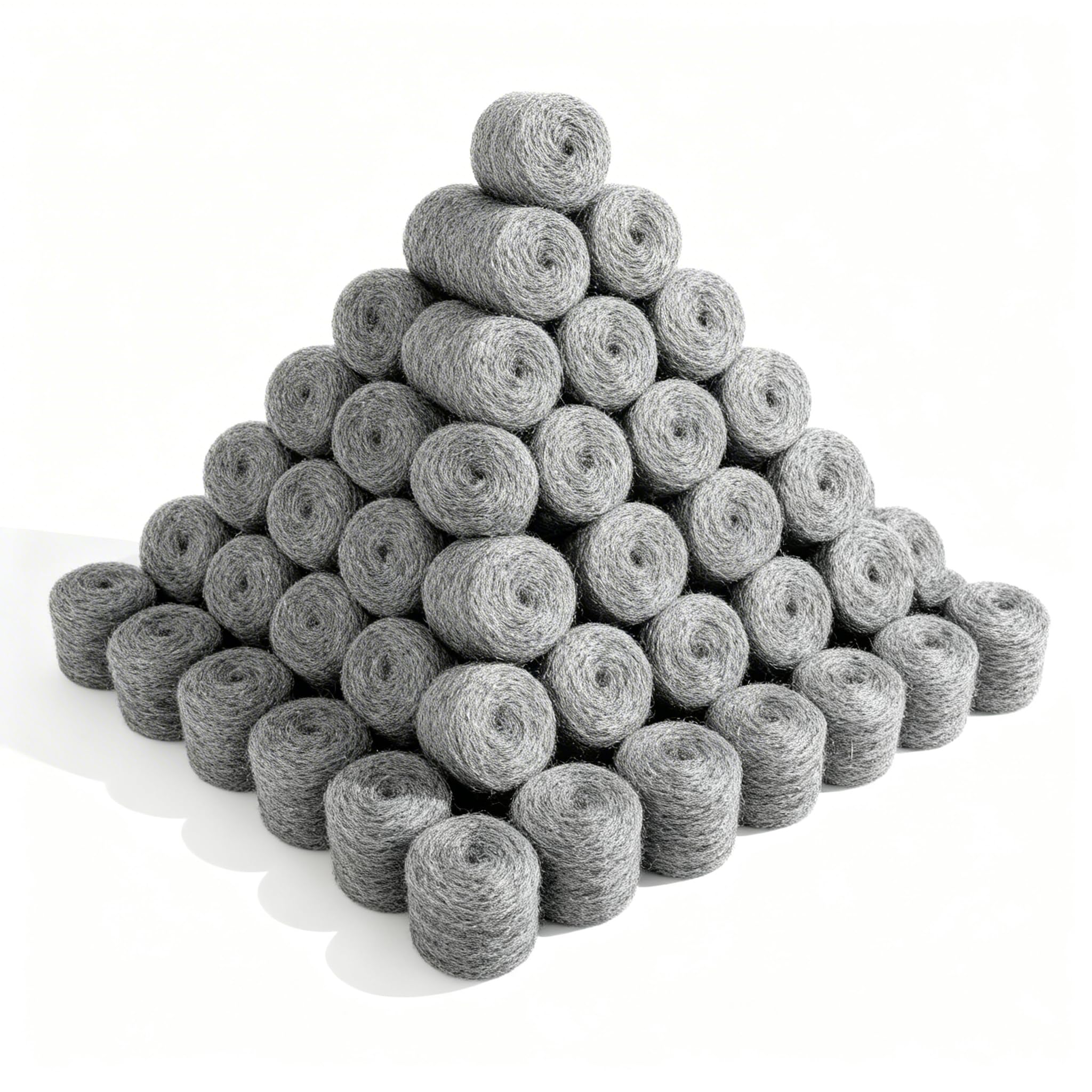 Fine Steel Wire Wool 48pk 000 Extra Fine Grade Pads Multipack Suitable For DIY Enthusiast Wire Wool For Cleaning and Rodent Control Steel Wool Mice Blocker to Deter Pests Poison Alternative