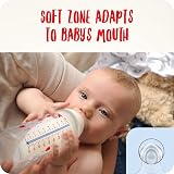 NUK First Choice+ Baby Bottle 0-6 Months 150 ml Safari Beige BPA-Free view 5