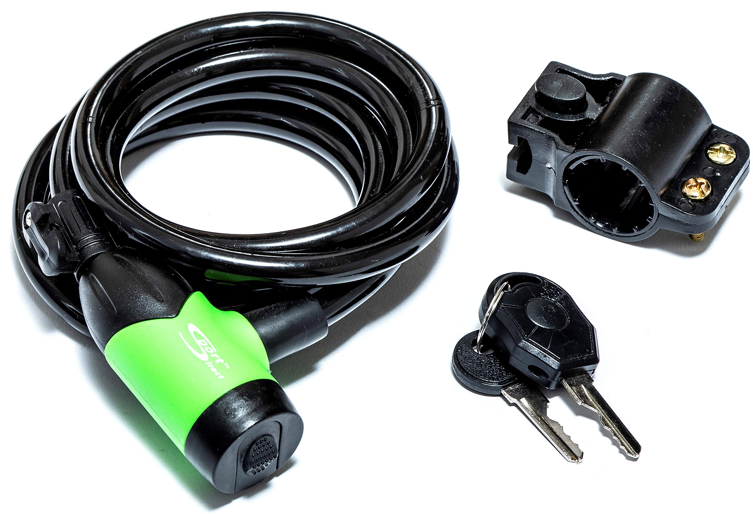 Sport DirectTM SLK7351 10mm x 185cm Lock Cable