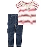 Carter's girls 2 Pc Playwear Sets 259g382