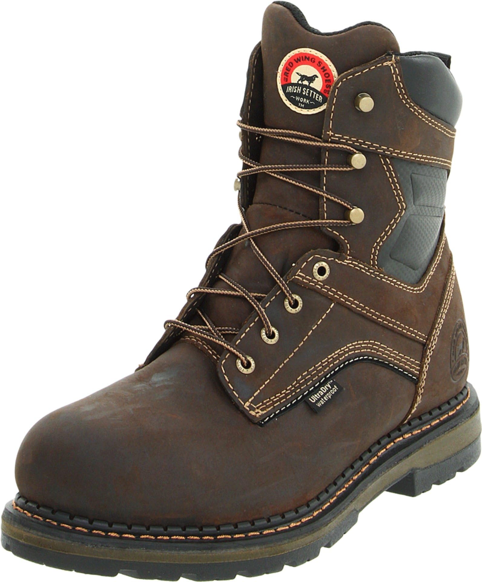 Irish Setter Men's 83800 8" Aluminum Toe Work Boot