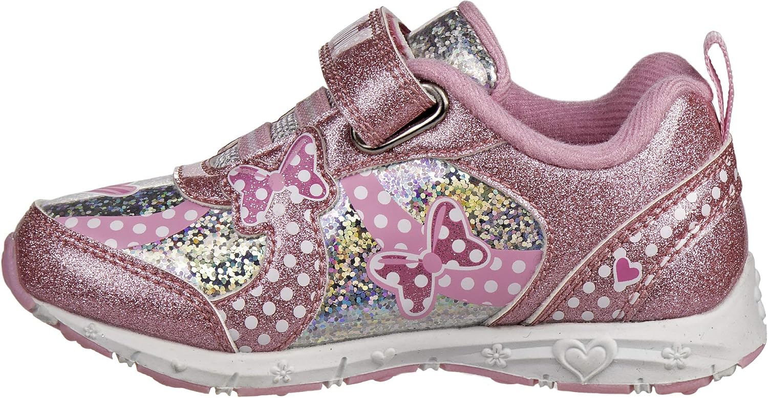  | Josmo Kids Girl's Minnie Lighted Sneaker (Toddler/Little Kid) | Shoes