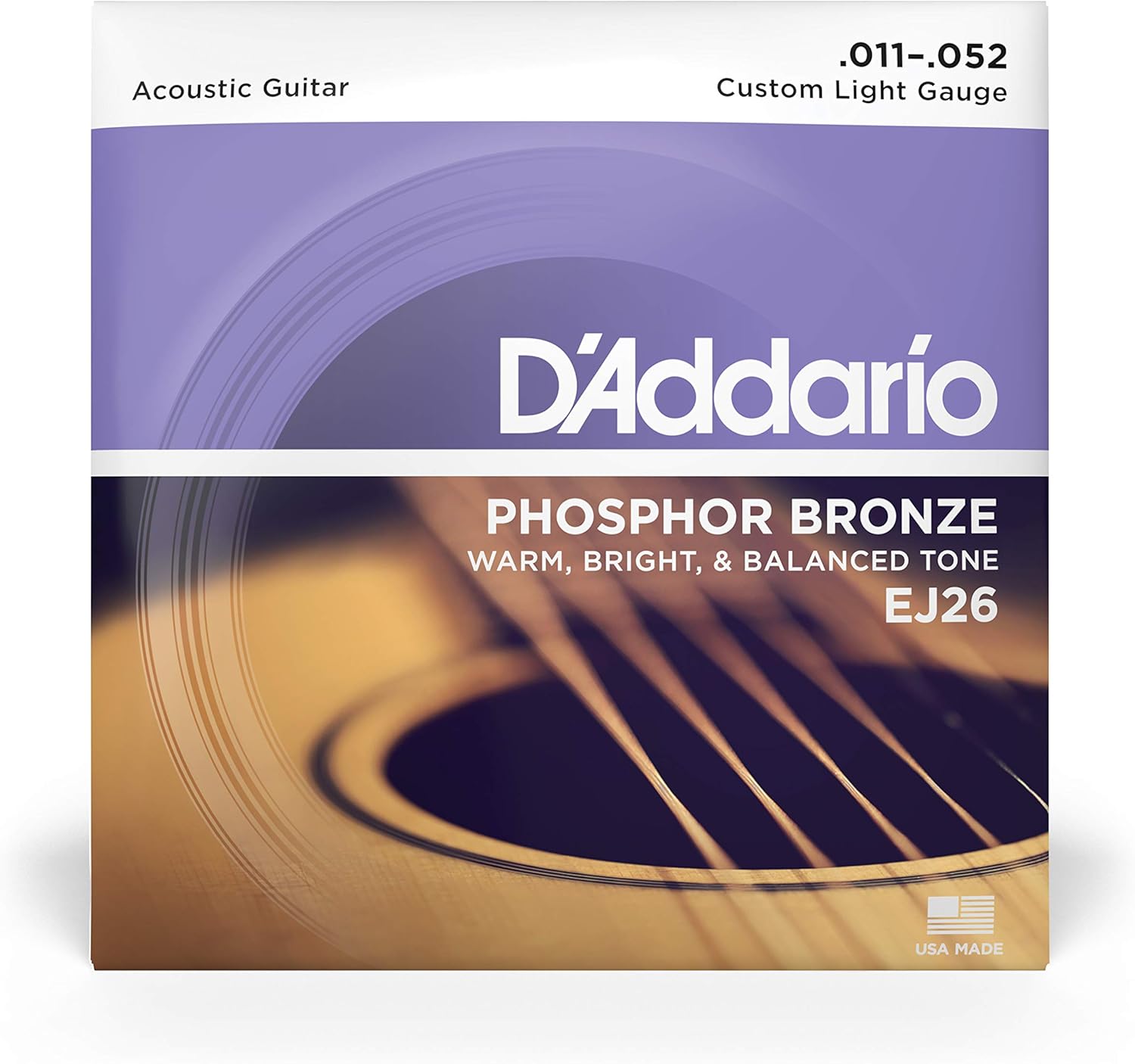 Amazon Com D Addario Phosphor Bronze Acoustic Guitar Strings