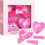 Barbie Claw Clip & Hair Clips Folding Brush Mirror Set Girls Teens Gifts view 1